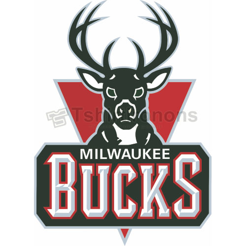 Milwaukee Bucks T-shirts Iron On Transfers N1073